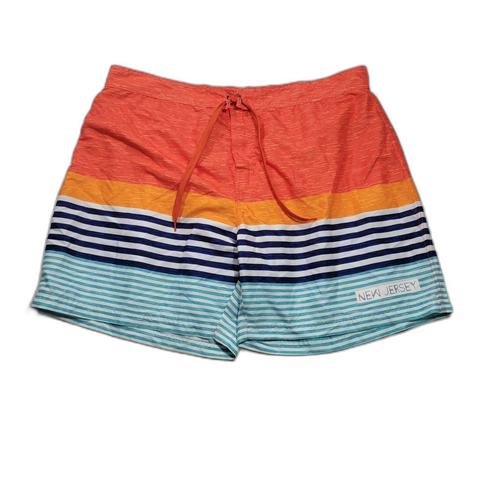 American Crown "New Jersey" Men's Swim Trunk Board Shorts 3XL